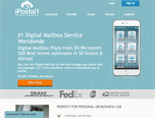 Tablet Screenshot of ipostal1.com